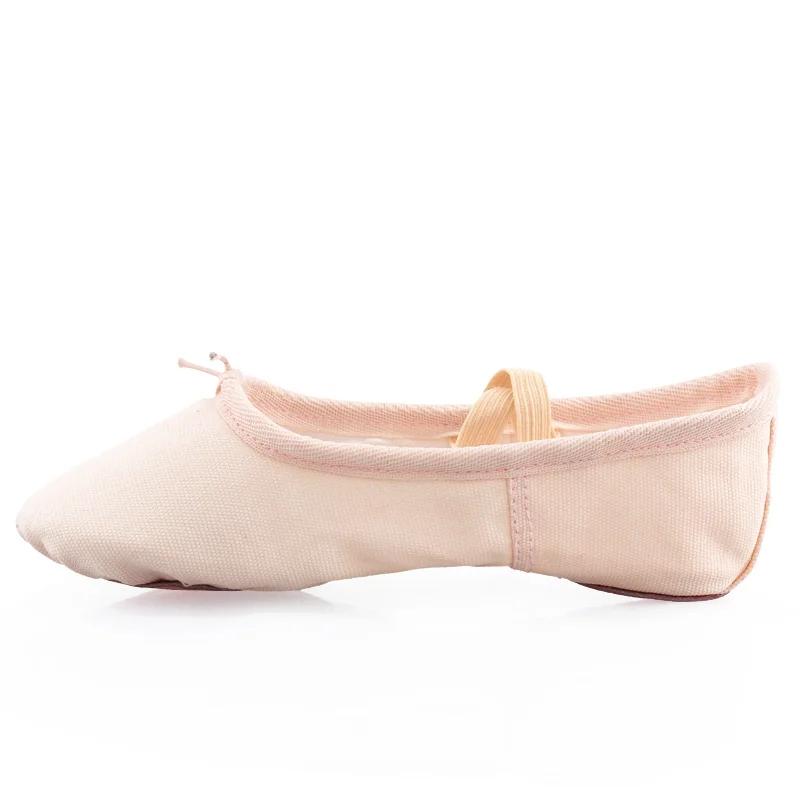 Chaussures de Ballet pour filles, chaussures de danse bon marché, chaussures de gymnastique à semell