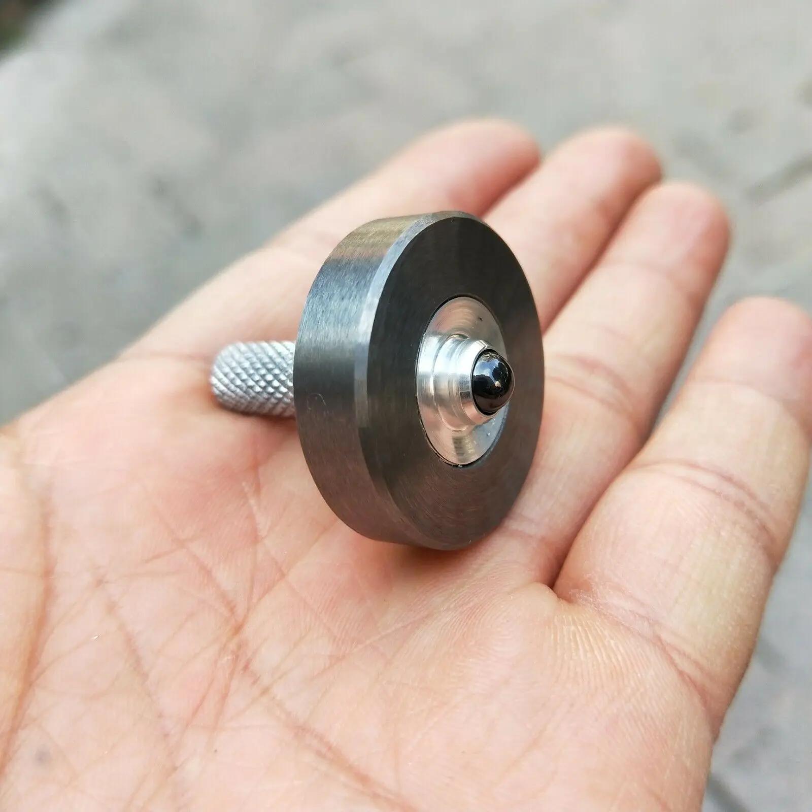 Toupie Gyroscope en Acier Tungstène à Manivelle Manuelle, Jouet de Collection, Spinner, Jouet de Déc
