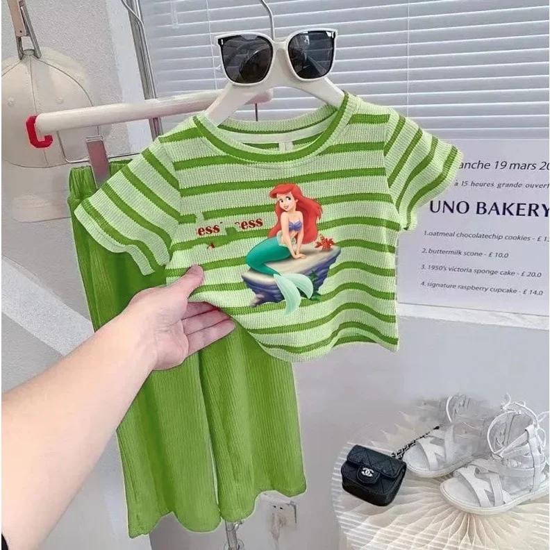 Ensemble de Vêtements Princesse pour Filles 2026 Nouvelle Collection Été Coréenne – Ensemble Enfant