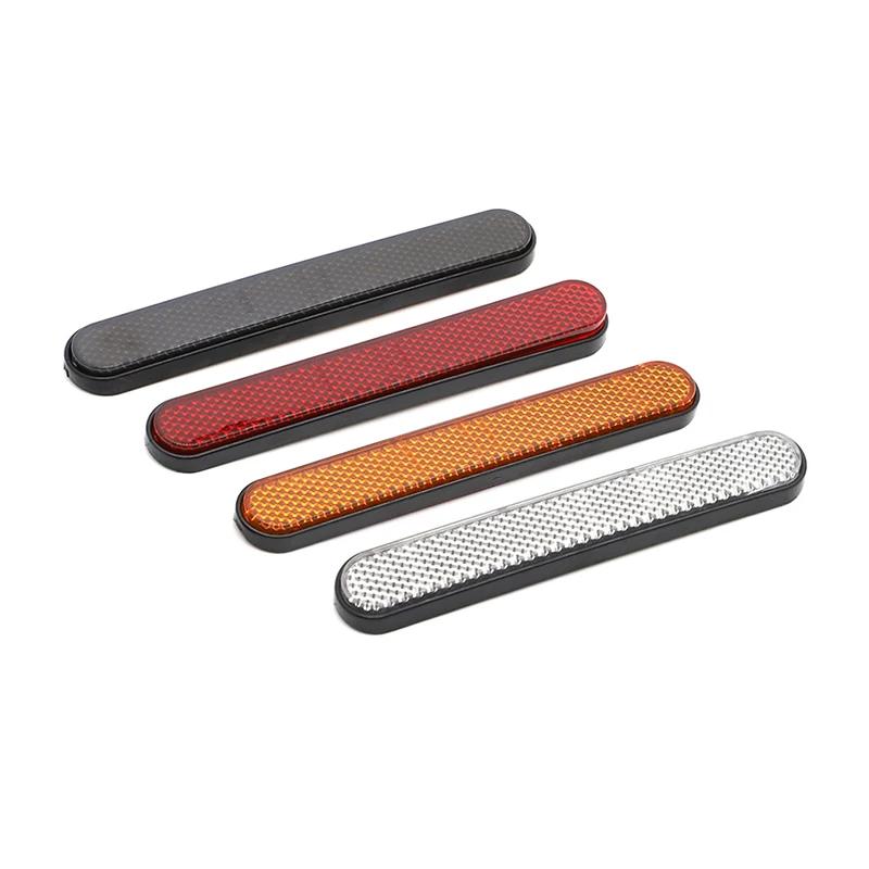 Bande d'avertissement réfléchissante pour jambe de fourche de moto, 2 pièces, réflecteur de garde-bo