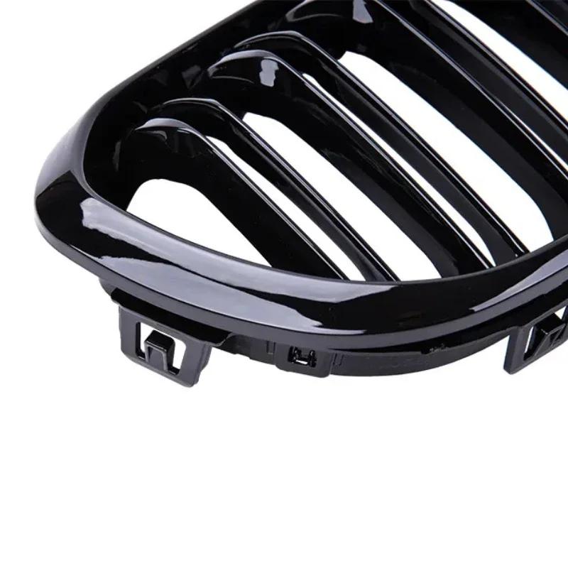 Grilles de pare-chocs avant de voiture, Grille de course de rein pour BMW série 1 F20 F21 LCI 120i 2
