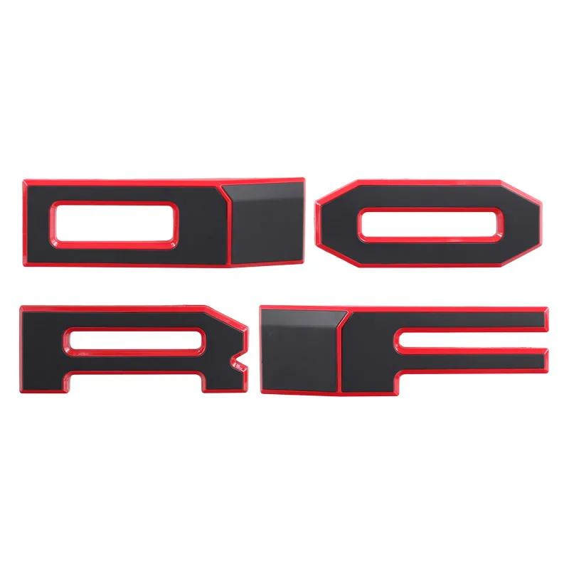 Quatre lettres pour calandre en maille modifiée de RANGER 2015-2018 T7 PX2 MK2 XL XL+