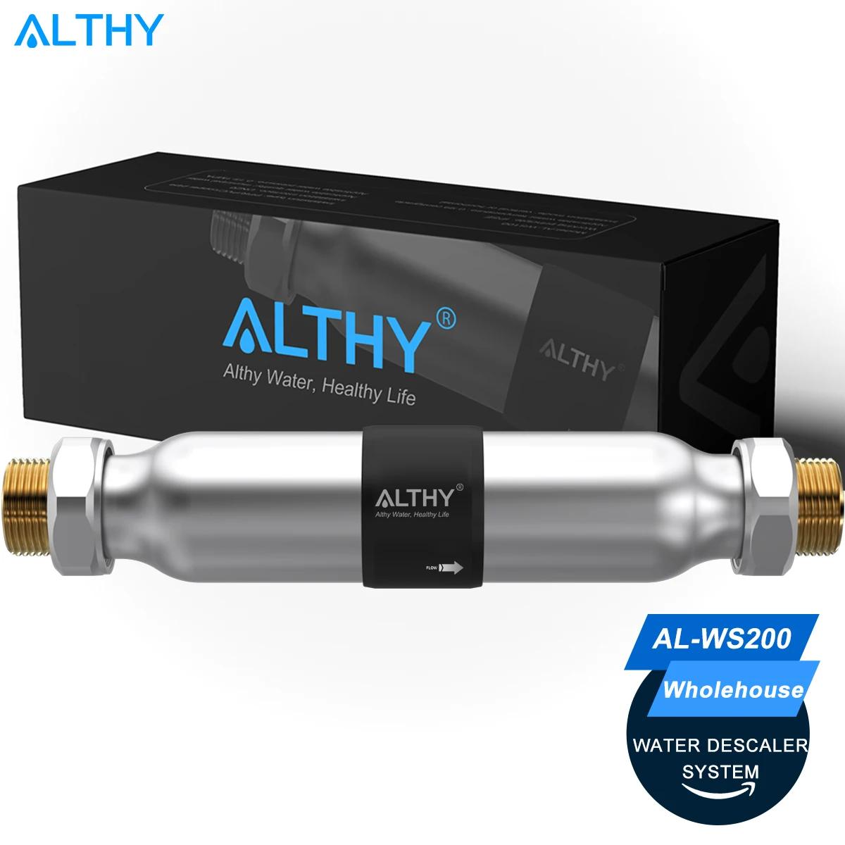 ALTHY AL-WS200 détartrant d'eau pour toute la maison, système d'adoucisseur d'inhibition, grand débi