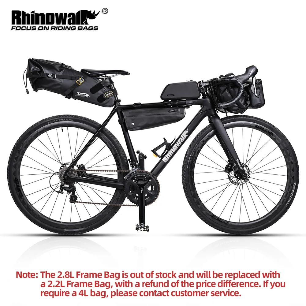 Rhinowalk – ensemble de sacs de vélo étanches, sacoches de cyclisme, de selle, de cadre et de Tube,