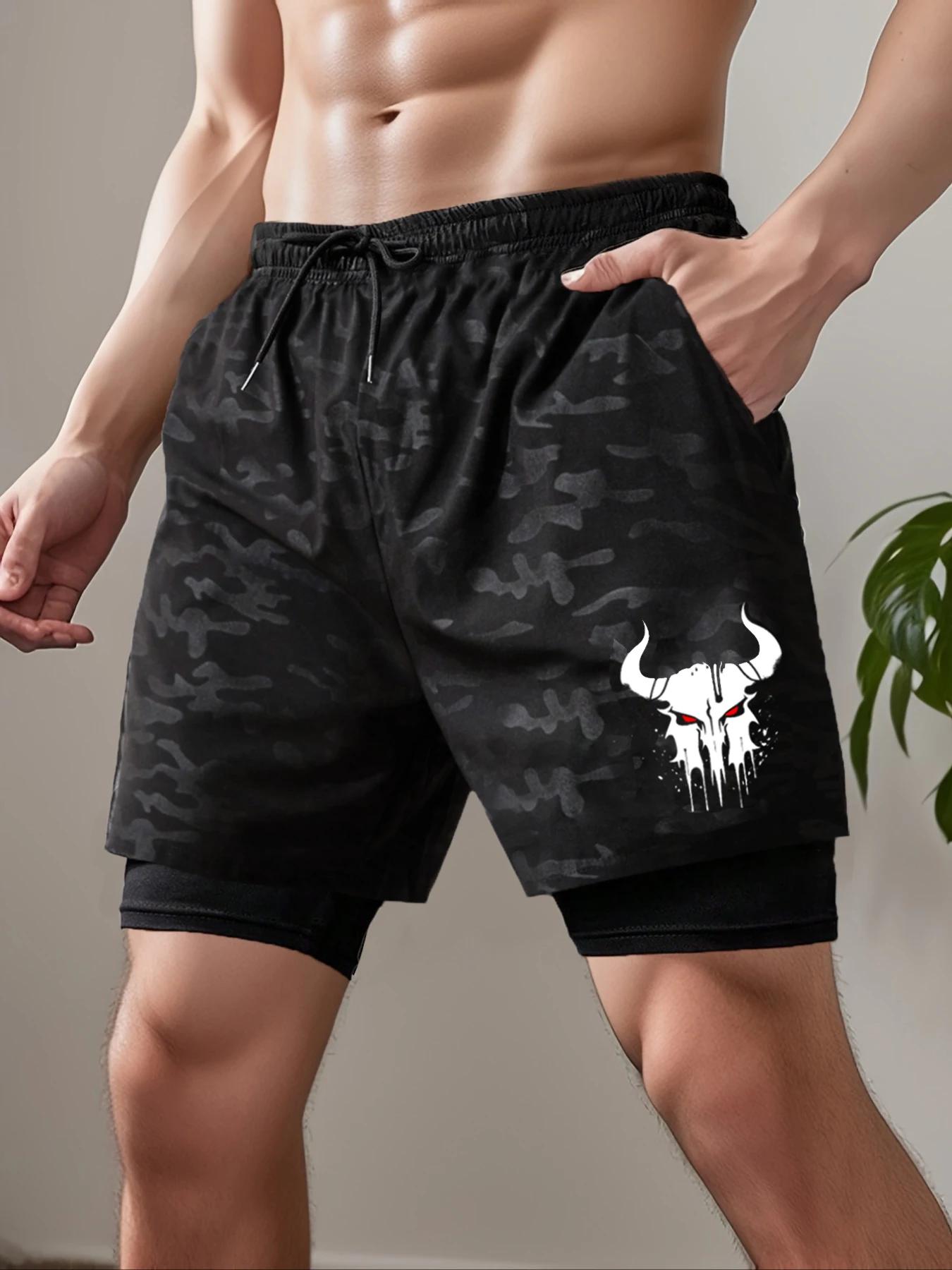 Objectifs respirants à double couche pour hommes, objectifs de sport respirants à séchage rapide