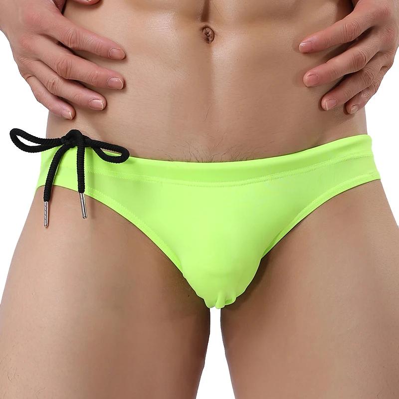 Nouveau maillot de bain Sexy maillots de bain hommes bref maillot de bain pour maillot de bain homme