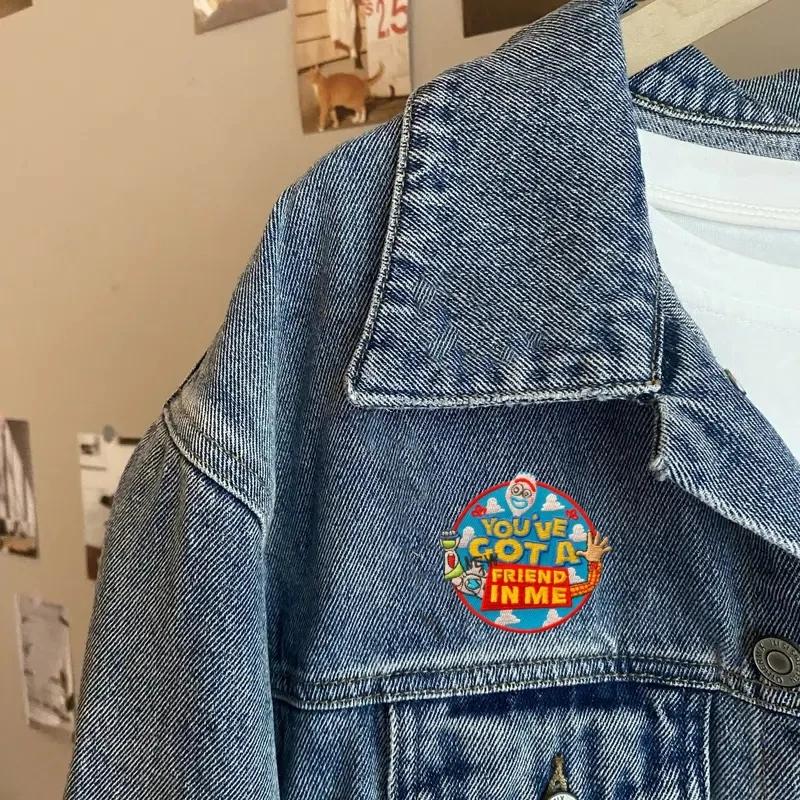 Patch brodé You're Got A New Friend In Me, Badge moral, bricolage, cadeau, fer sur patchs pour vêtem