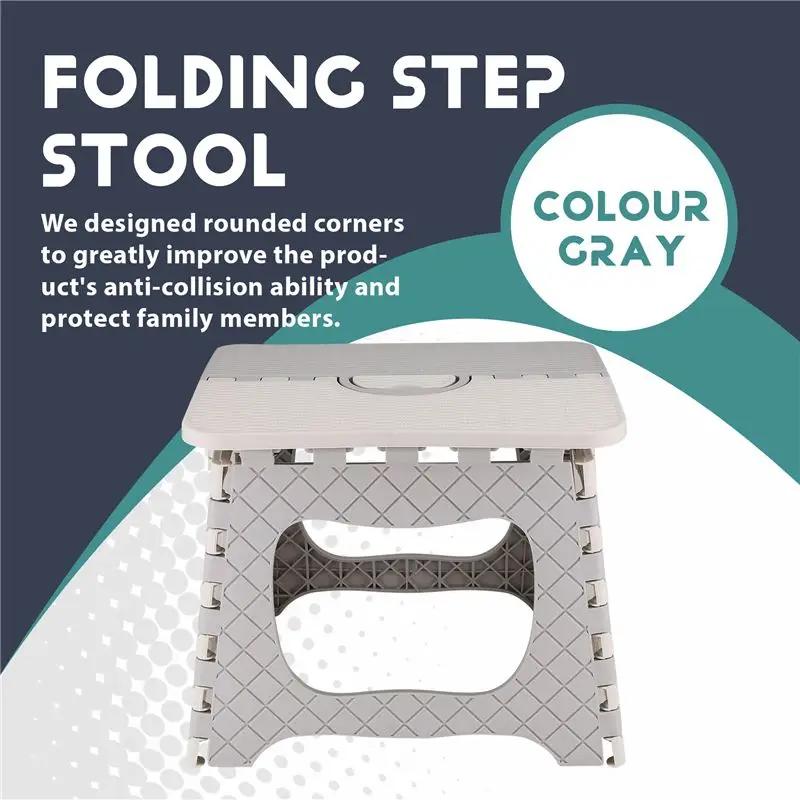 ABKJ-Tabouret pliant – Portable, petite taille pour un rangement facile, facile à utiliser pour les