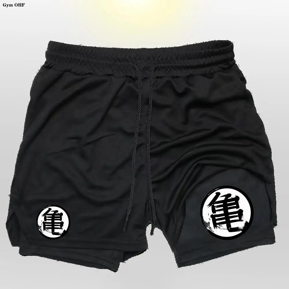 Z Goku Anime pantalons de survêtement Shorts hommes Gym Shorts de course hommes séchage rapide Sport