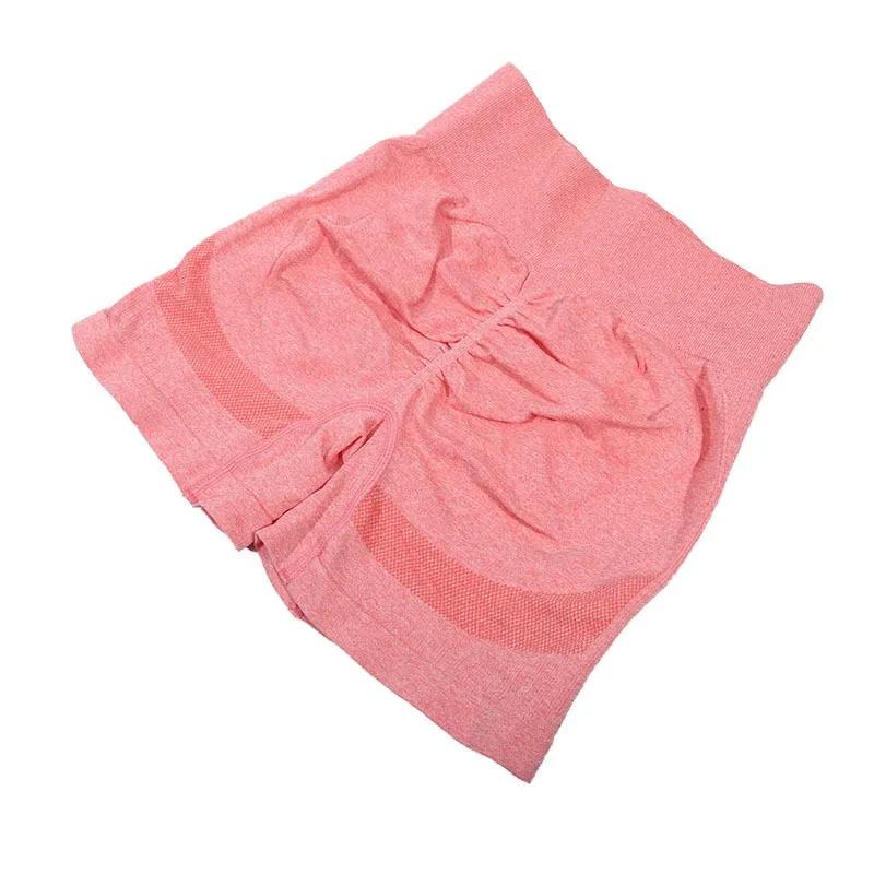 Ensemble de shorts de yoga taille haute pour femmes, collants de fitness, lifting des fesses, entraî