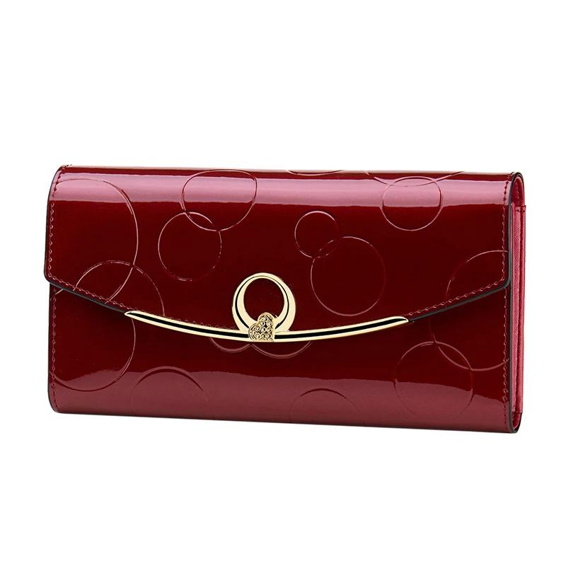 Portefeuilles pour femmes Carteras Para Mujer Long sac à main pour femmes avec poche pour téléphone