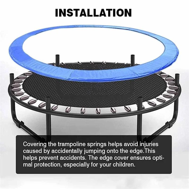 Tapis de Protection pour Trampoline, 6/8/10 pieds, coussin de sécurité pour Trampoline, ressort rond