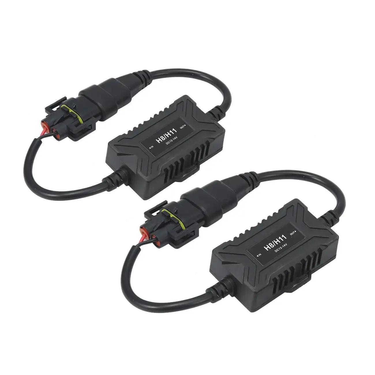 Décodeur d'erreur d'ampoule Anti-scintillement LED Canbus H4 H7 H11 H13 9005/9006/9012, adaptateur d