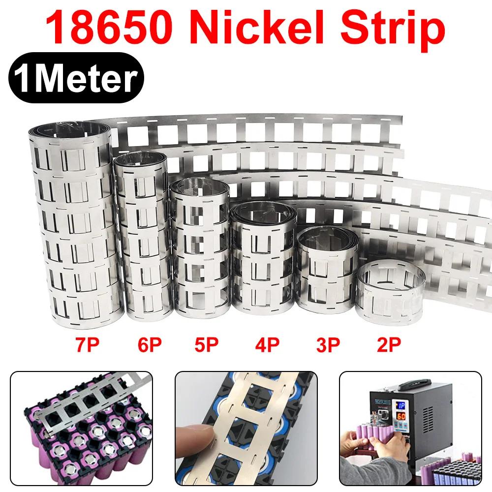 Bandes de Nickel pour batterie au Lithium, 1 mètre, 0.15x27mm, pour batterie 18650, 2P/3P/4P5P/6P/7P