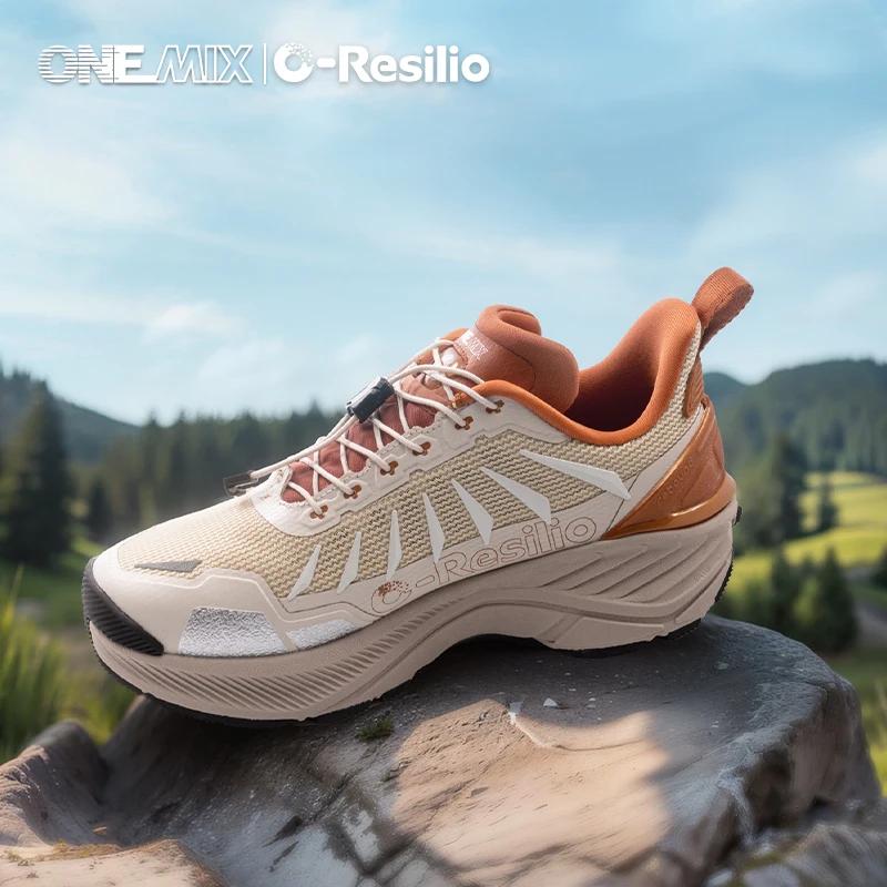 ONEMIX Trail chaussures de course chaussures de Sport légères antidérapantes respirant Durable rando