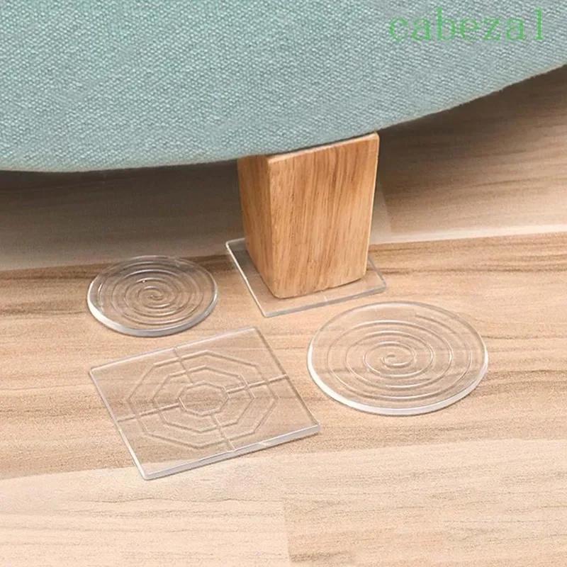 Tapis de pied de Table Anti-mobile en Silicone, fixateur antidérapant, pied de lit, coin de Table, c