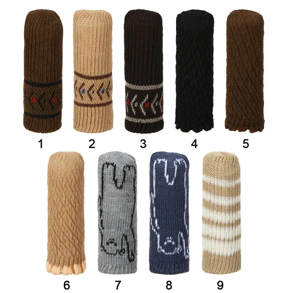 Chaussettes de pied de chaise anti-bruit épaisses, housses de protection de sol de meubles, manchons
