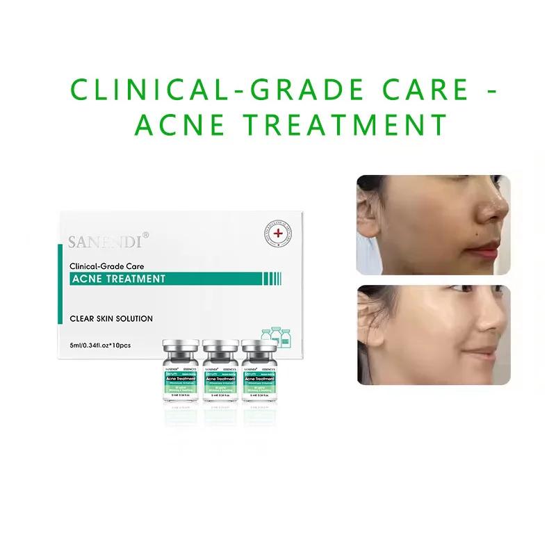 Sérum hyaluronique pour le visage, Lot de 10 pièces, pour hydrater, acide hyaluronique, vitamine C,
