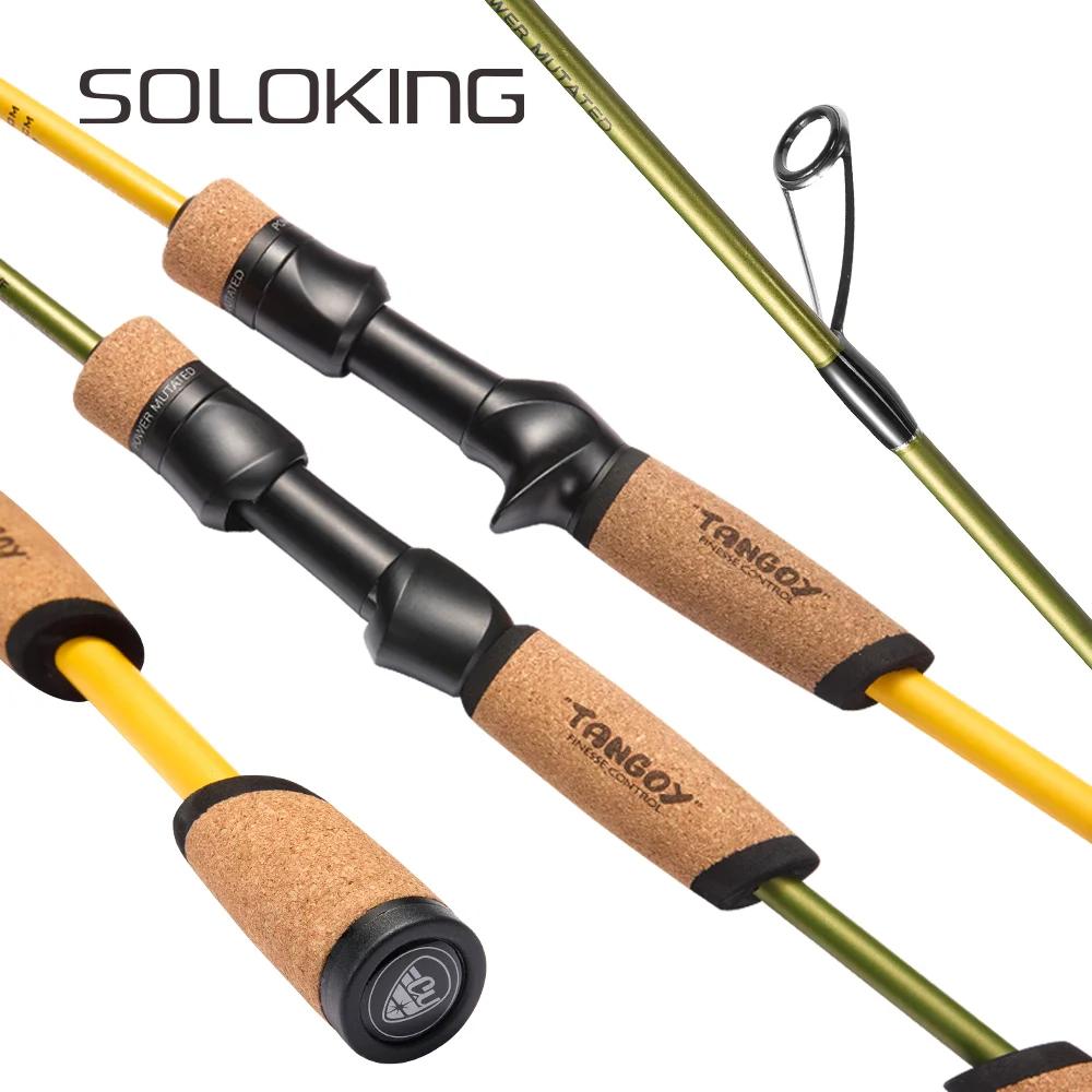 SOLOKING TANGOY BFS canne à pêche filature coulée Fuji anneau Toray fibre de carbone UL 2 Section/4