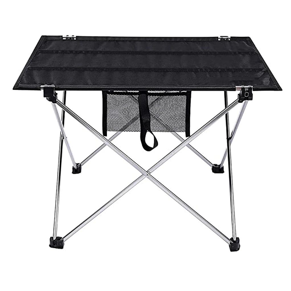 Table de Camping pliante portative ultralégère Tables enroulables compactes avec sac de transport po