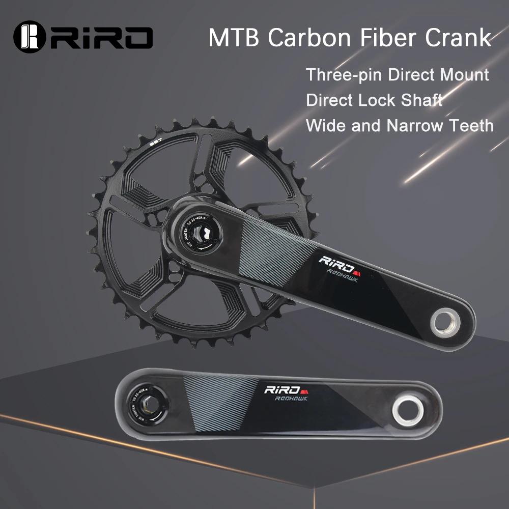 Pédalier vélo montage direct carbone XX1 170mm - Plateau 32-38T 11/12 vitesses VTT performance