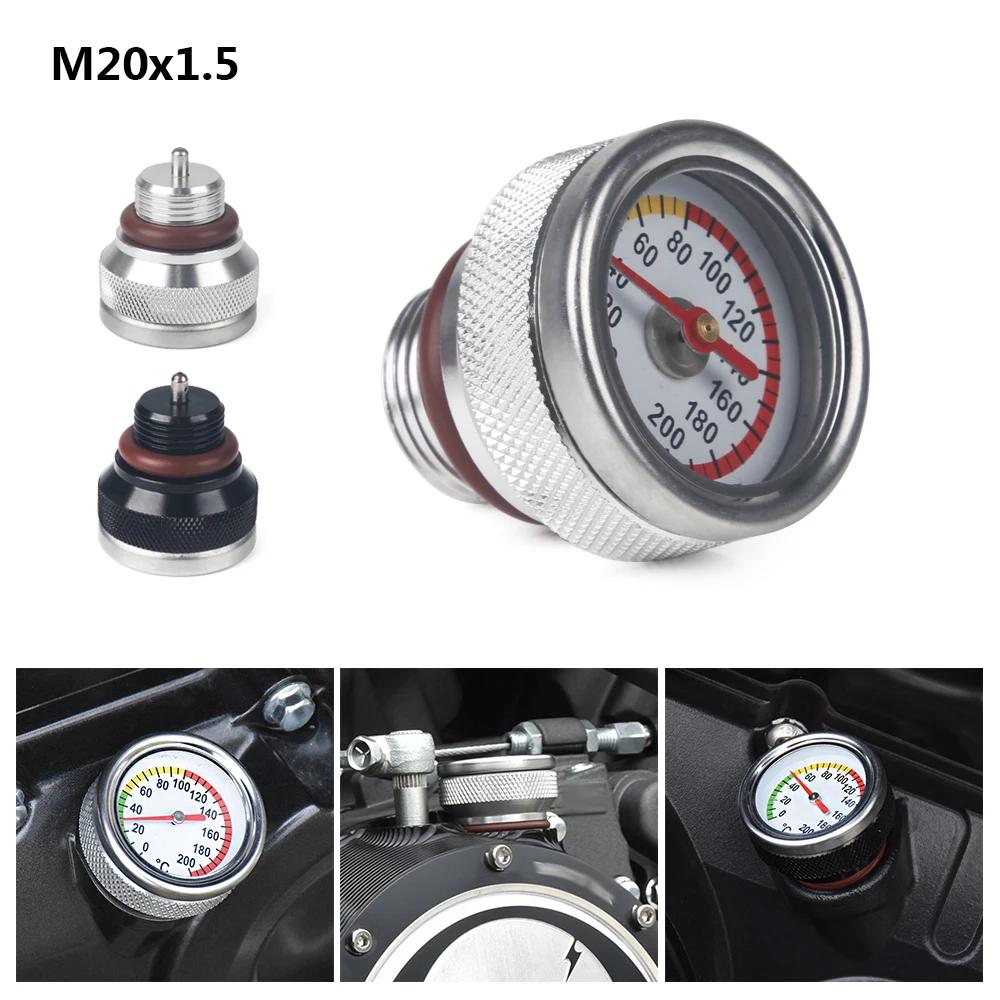 Jauge d'huile de moto M20x1.5, jauge de température d'huile, accessoires de jauge de température du