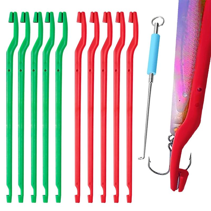 Outil de retrait d'hameçon, dégorgeoir de pêche en plastique, extracteur de décrochage Portable, fou