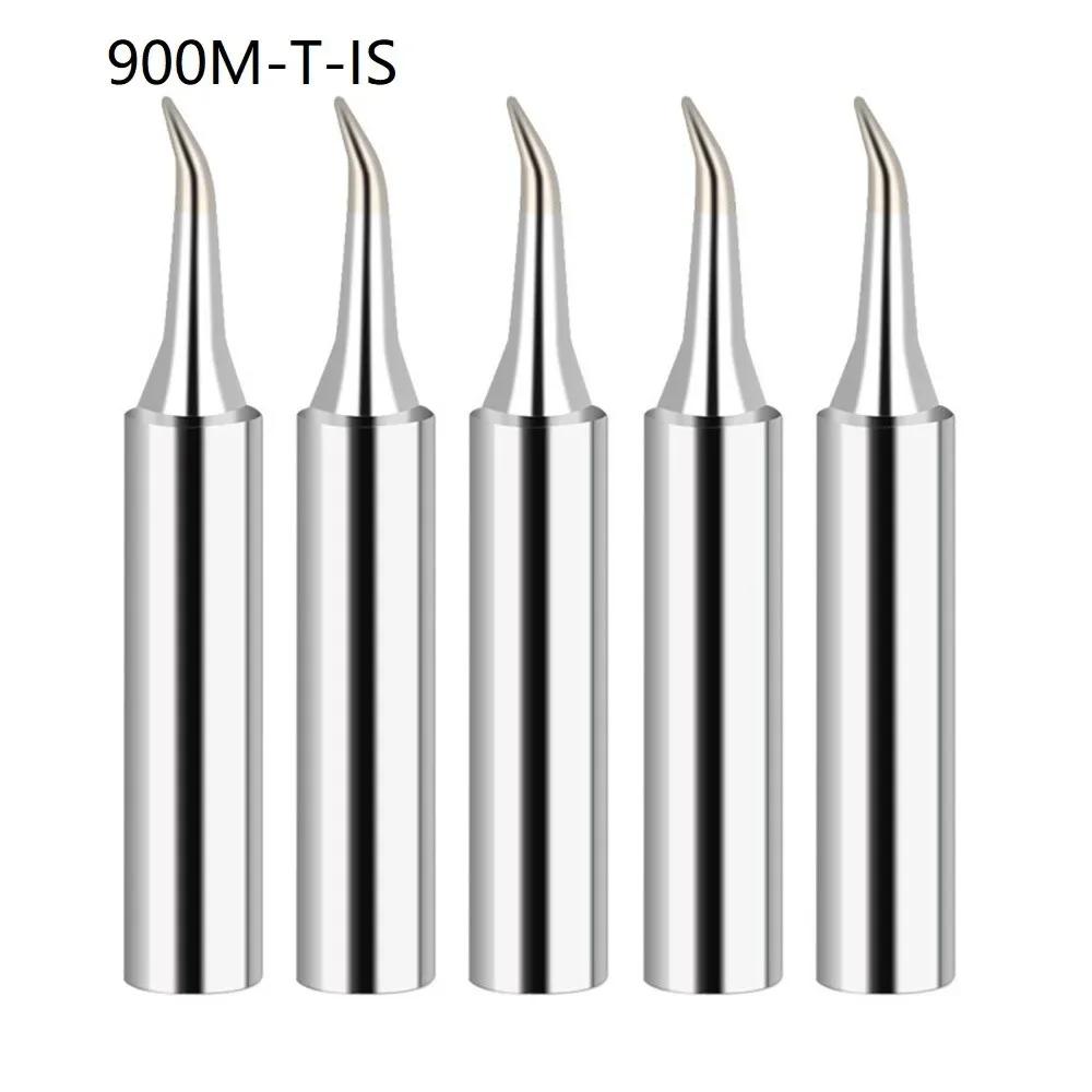 Embouts de fer à souder 900M-T, 5 pièces, embouts de soudage sans plomb IS/I/B/K/SK/2.4D/3.2D/1C/2C/