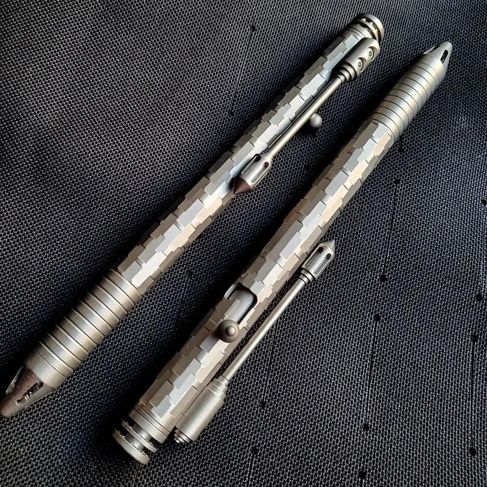 Stylo tactique en alliage de titane EDC, avec Collection d'écriture, outils EDC portables multifonct