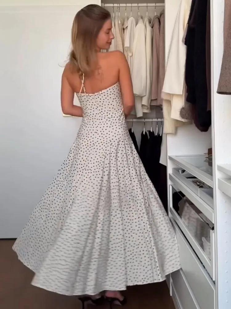 Robe longue midi élégante et polyvalente en satin pour femme, style dos nu, coupe ajustée, longueur