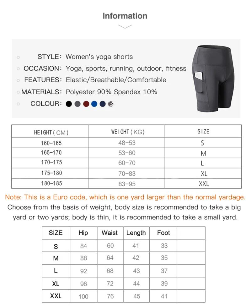 Femmes Yoga Shorts taille haute entraînement Shorts de gymnastique Fitness Yoga ascenseur bout à bou