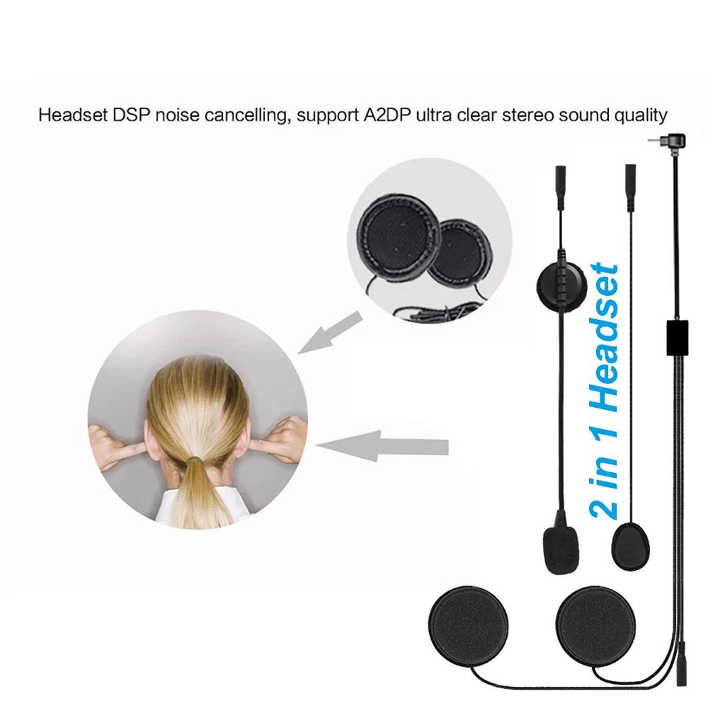 Accessoires de haut-parleur pour écouteurs de Type C, double Microphone pour Teleheer V6 plus T6 XIN