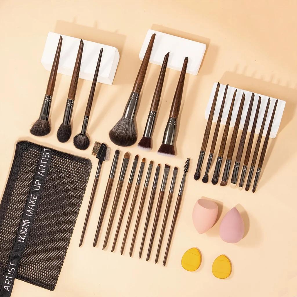 Ensemble de pinceaux de maquillage professionnels OVW 24 pièces adapté aux débutants