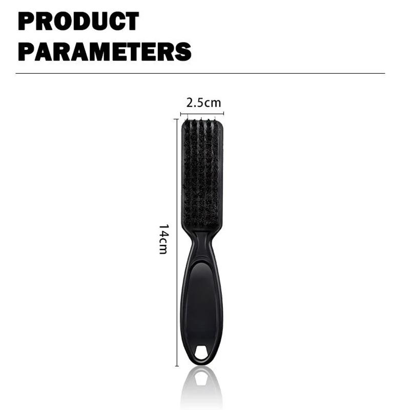 Six couleurs petite barbe style brosse Logo professionnel rasage barbe brosse barbier Vintage huile