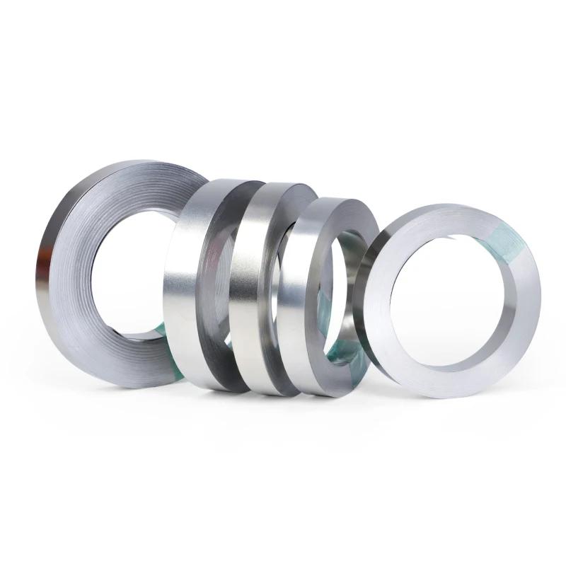 Rouleau de bande nickelée pour connecteur de batterie Li-ion 18650, 10 m/rouleau, 0.1mm 0.12mm 0.15m