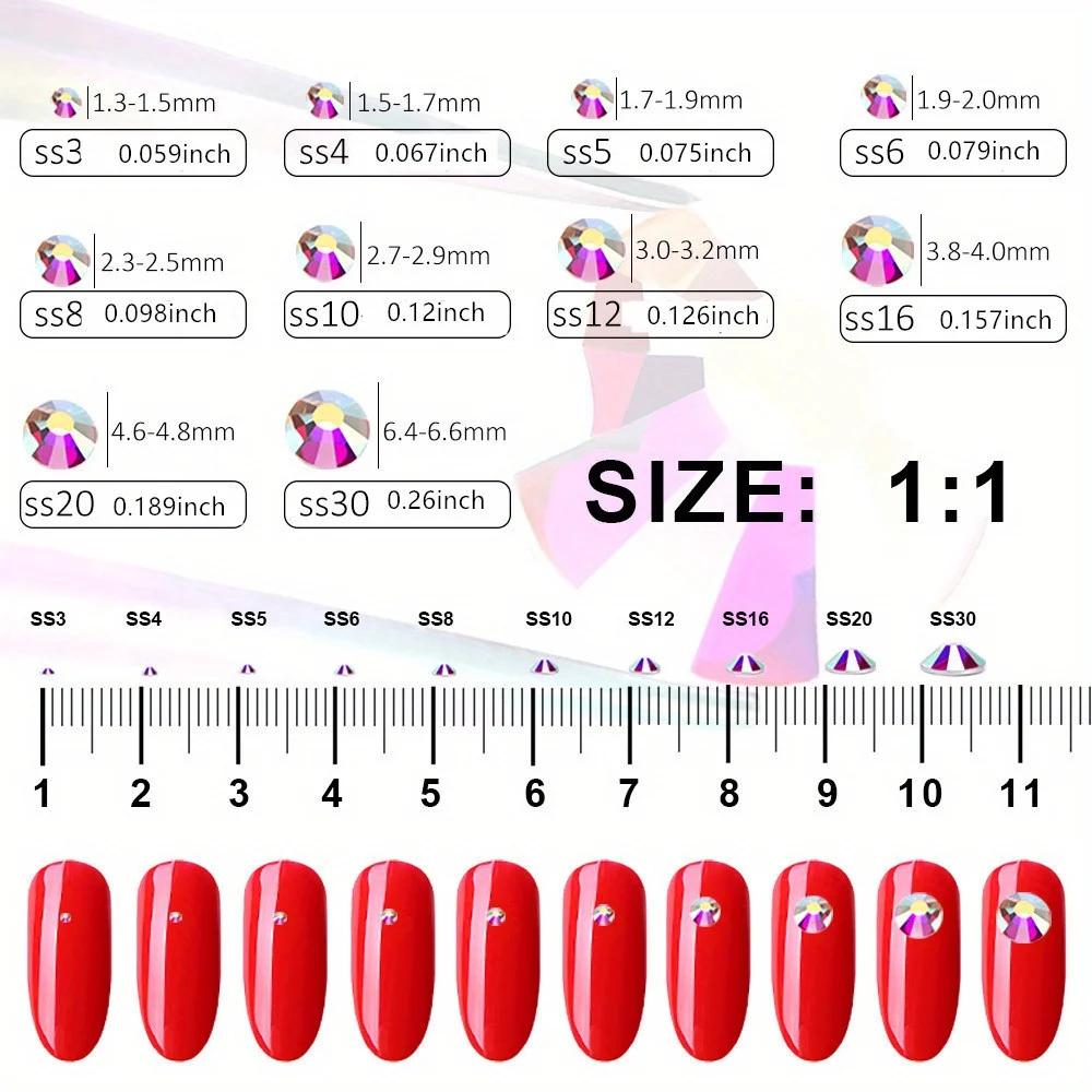 Strass en MSI de résine pour l'artisanat, gemmes à dos plat non correctif, stylo à choisir, pince à
