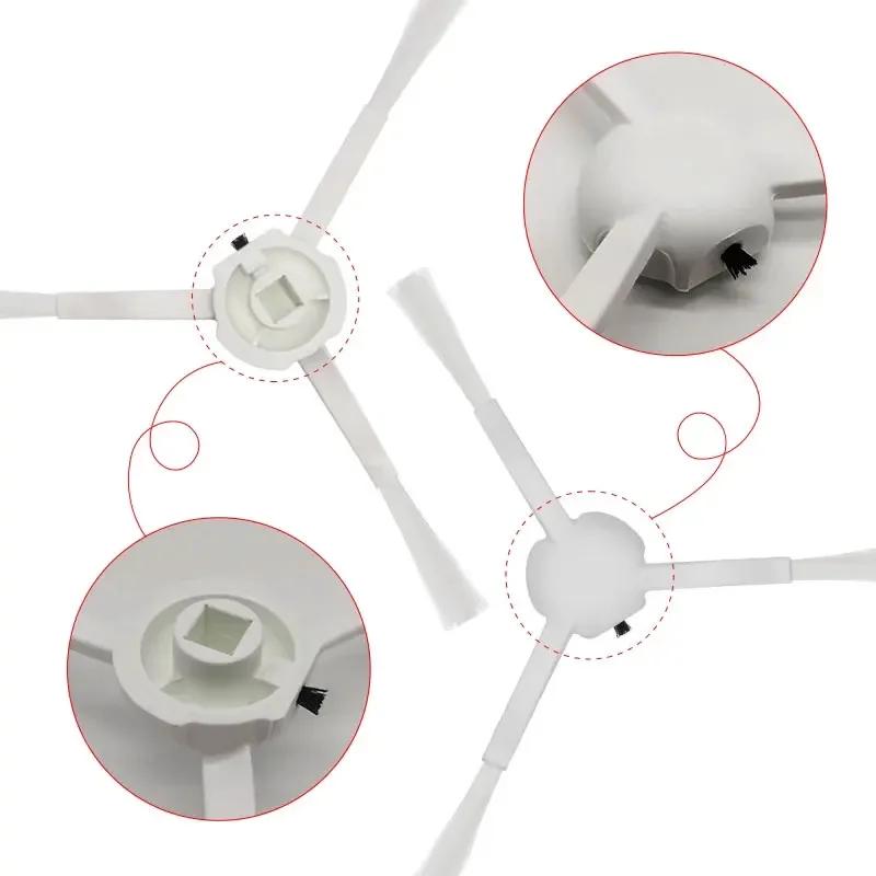 Pour Dreame D9 / D9 Max /Trouver LDS Finder Robot aspirateur rouleau brosse latérale vadrouille filt