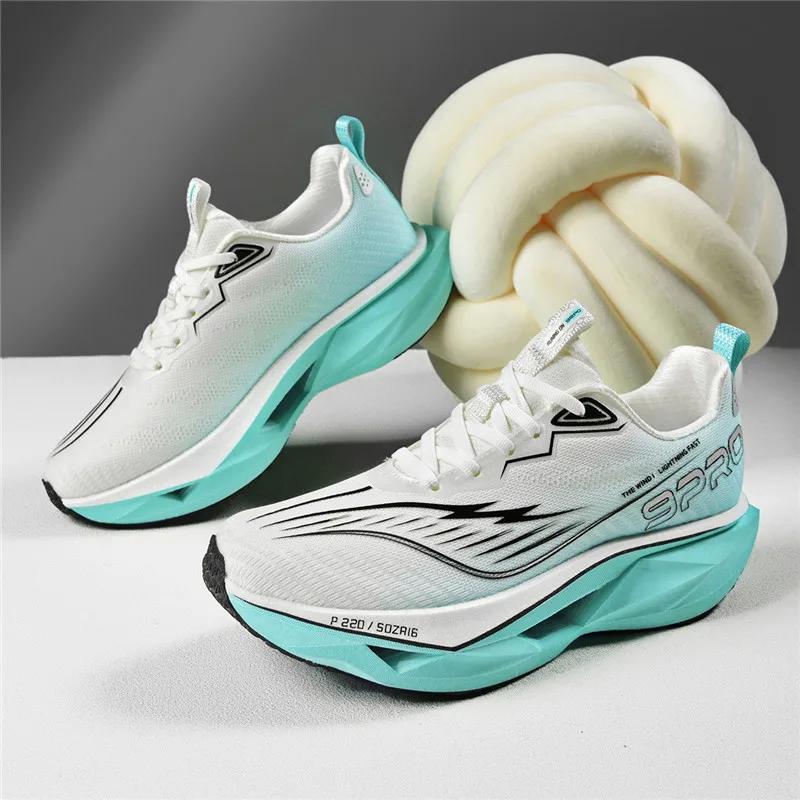 Chaussures de sport unisexes, tendance, maille respirante, semelle souple, amorti, chaussures de cou
