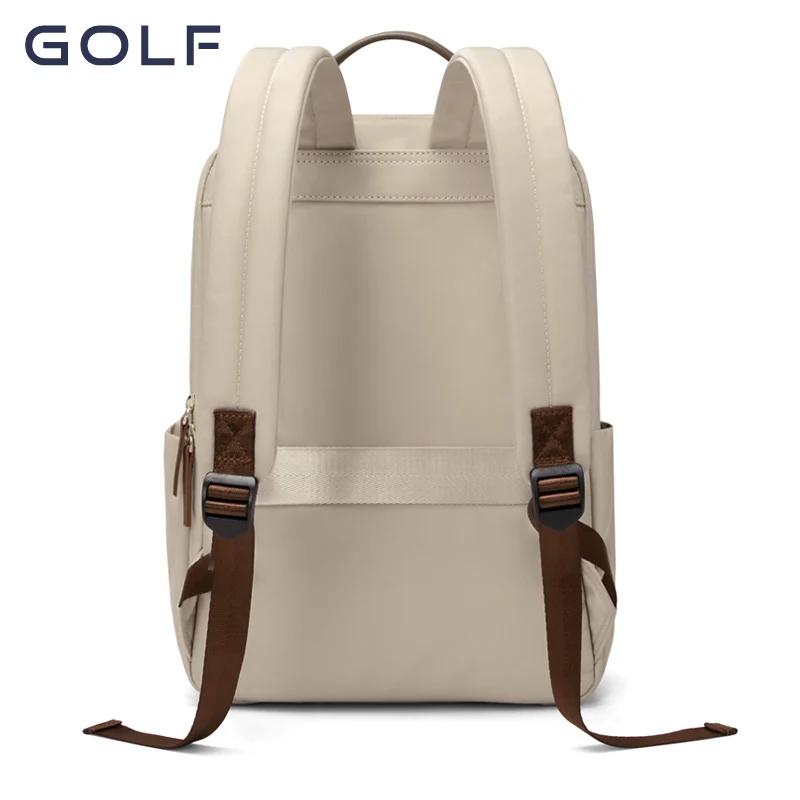GOLF-Sac à dos Oxford grill pour femme, sac à dos grande capacité pour ordinateur, sac d'école pour