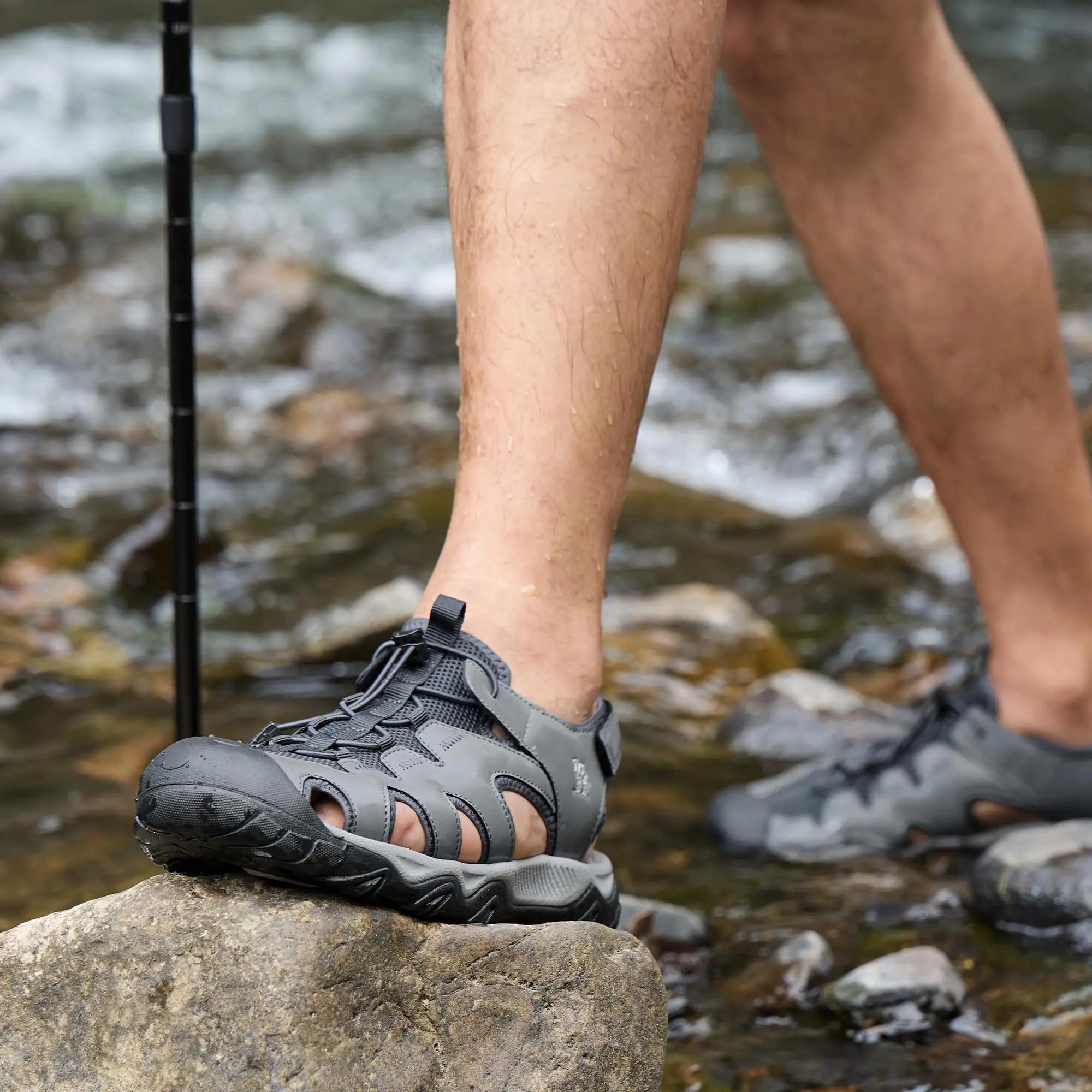 Sandales de randonnée GOLDEN CAMEL pour hommes, antidérapantes, chaussures aquatiques athlétiques av