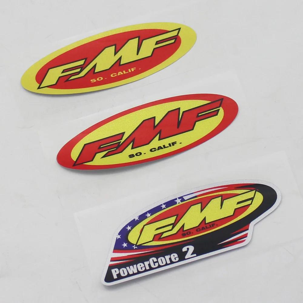 FMF autocollants donc calif PowerCore 2 moto tuyau d'échappement décalcomanies universelles pour mot