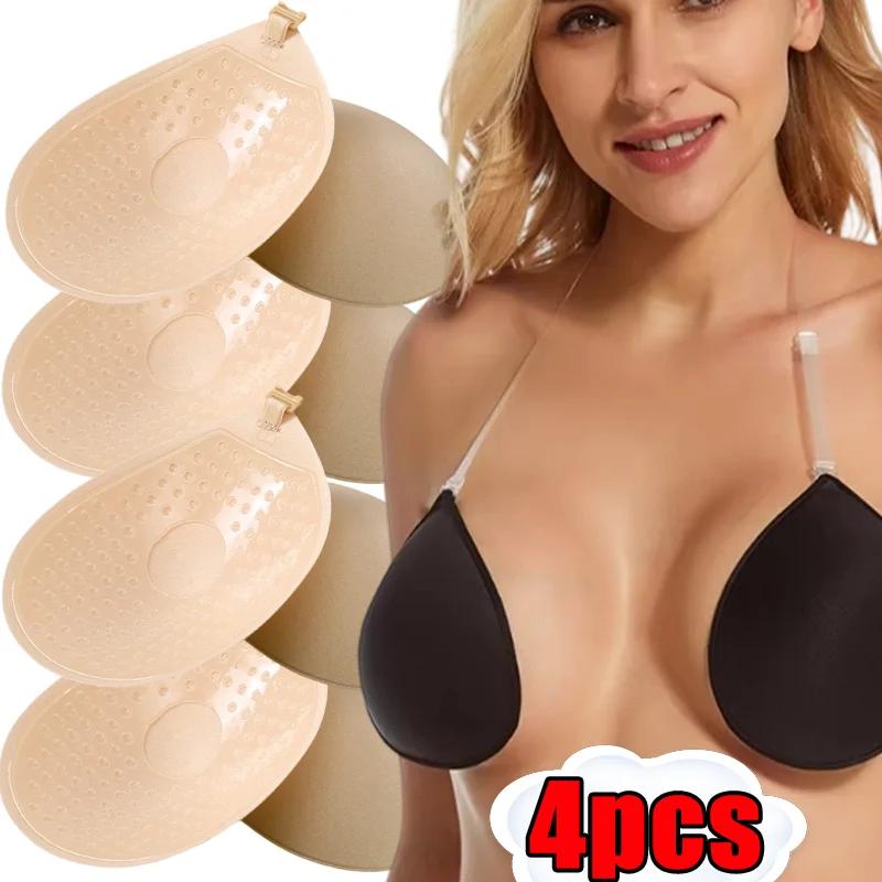 Patchs de poitrine invisibles pour femmes, soutien-gorge suspendu au cou, antidérapant, grande poitr