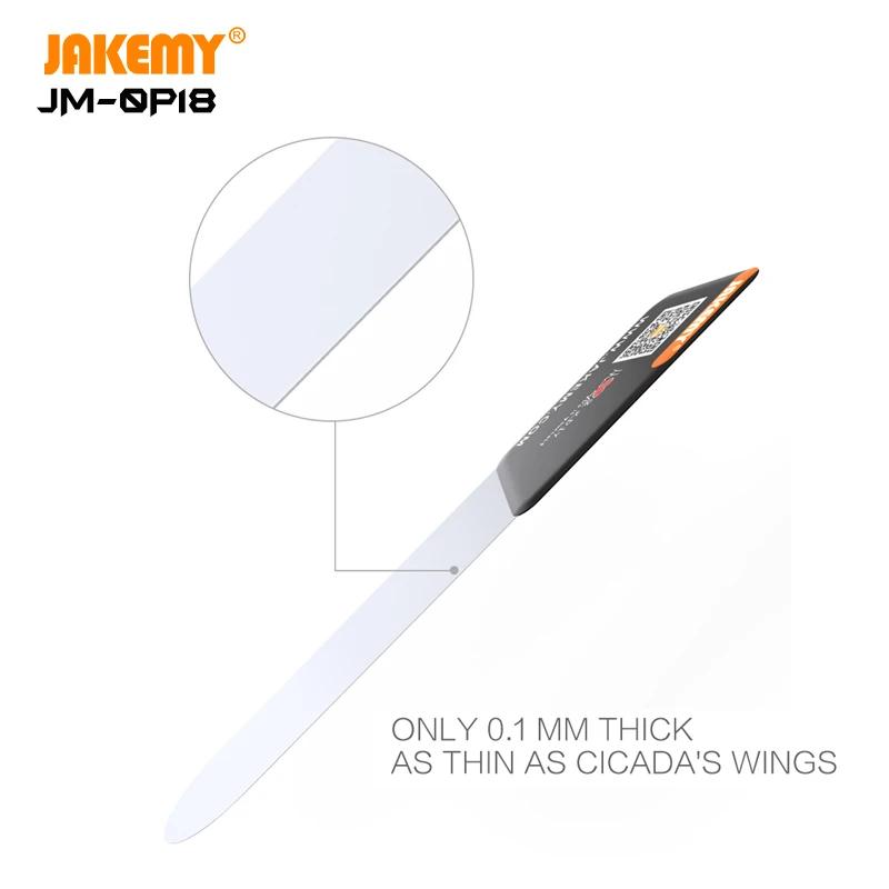 JAKEMY – carte d'ouverture à levier Ultra fine de 0.1mm, pour écran incurvé de téléphone portable, d