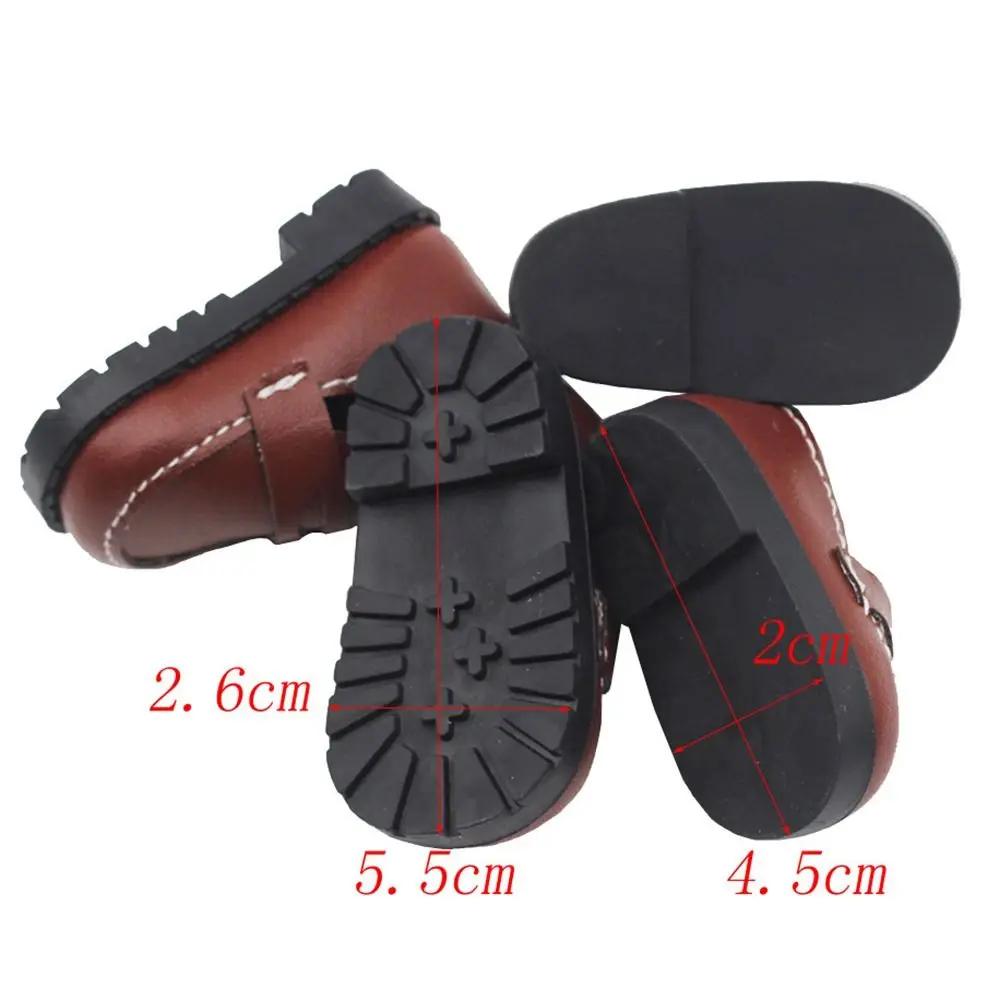 Chaussures en cuir beurre 5.5x2.6cm, accessoires vestisenspour poupées en coton 20cm pour EXO Idol b