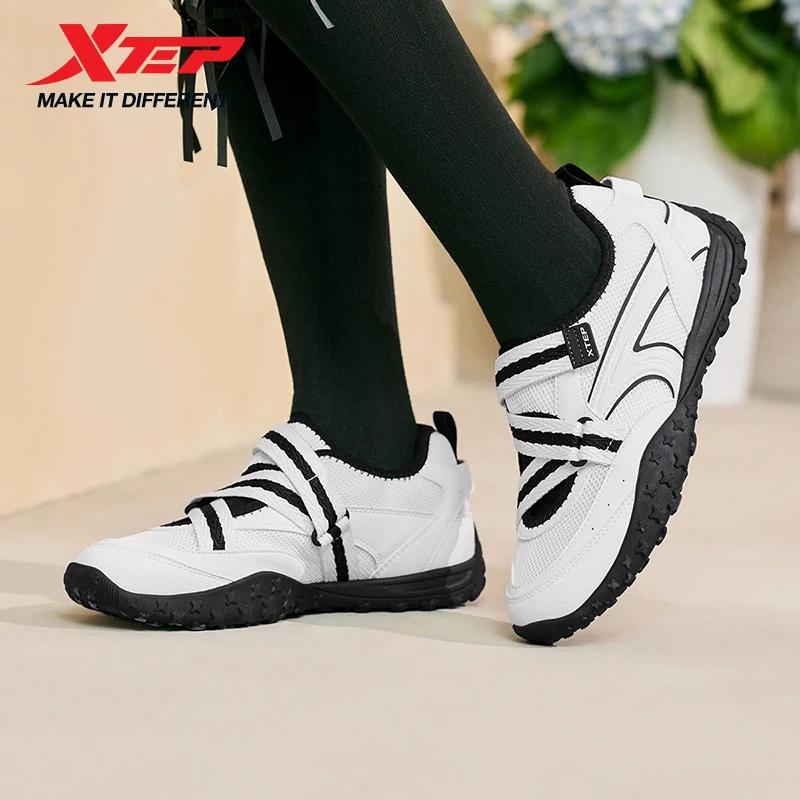 Xtep Basque 3.0 Mary Janes, baskets confortables antidérapantes, augmentant la hauteur, semelle légè