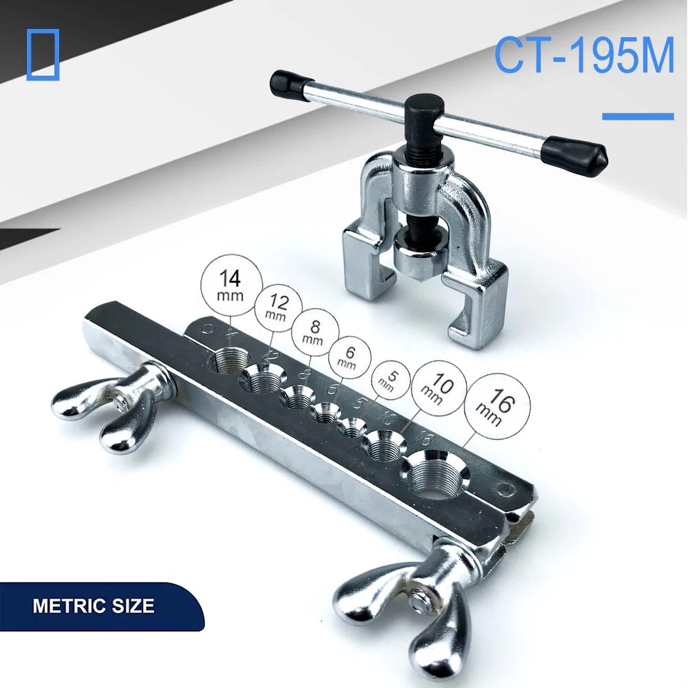 Extenseur de tubes en cuivre, Kit d'outils d'évasement à 45 degrés d'expansion de tubes en cuivre ut