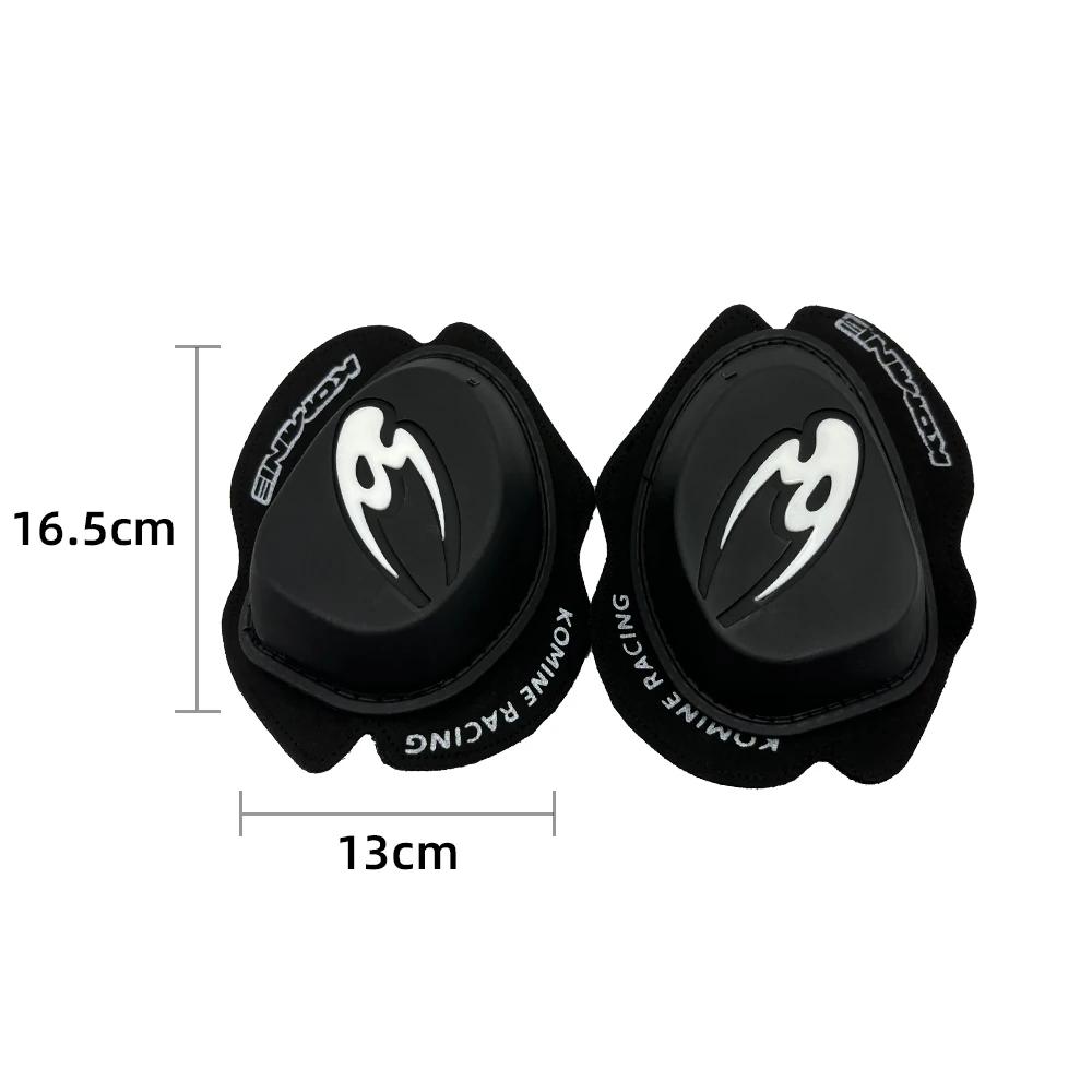 Équipement d'équitation pour moto, genouillères coulissantes, équipement de protection antichoc, cou