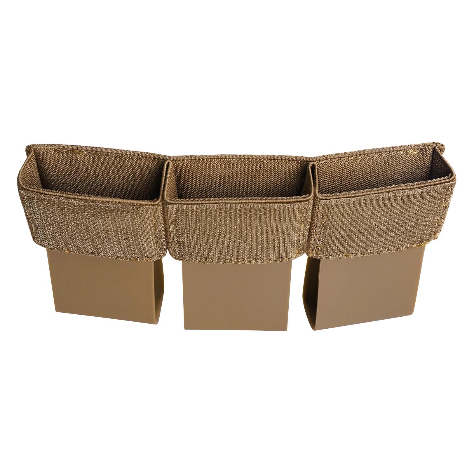 KRYDEX tactique élastique 5.56 Triple Mag insérer 7.62 pochette pour magazines pour plate-forme de p