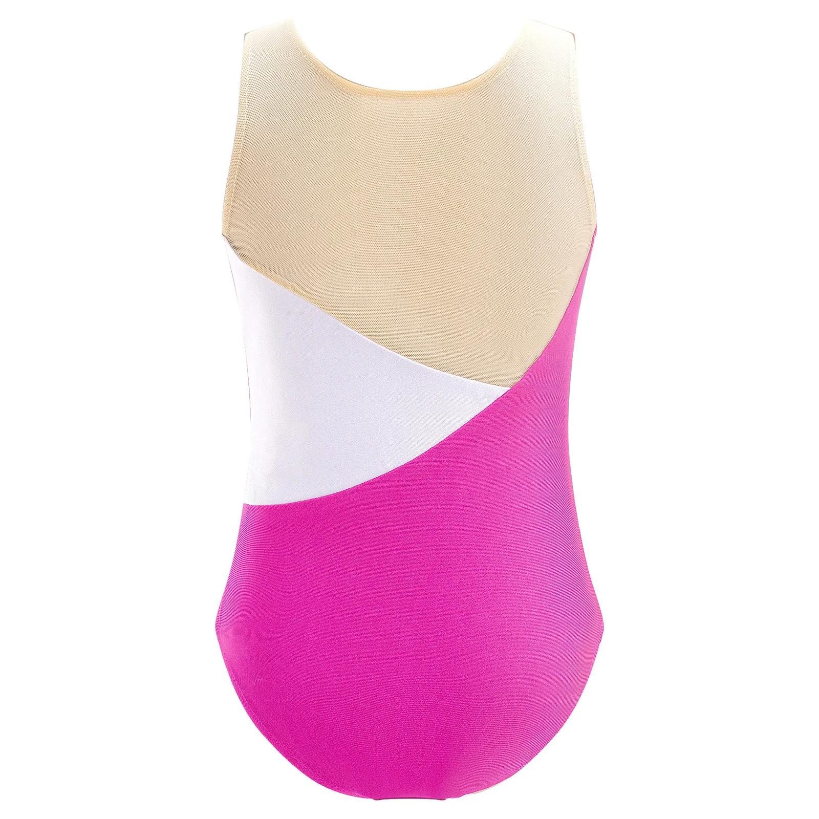 Justaucorps à paillettes pour enfants, tutu de ballet pour filles, combinaison de batterie de gymnas