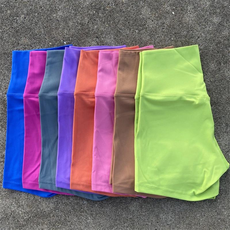 Short de yoga taille haute pour femmes leggings courts - Extensible confortable course cyclisme grande taille
